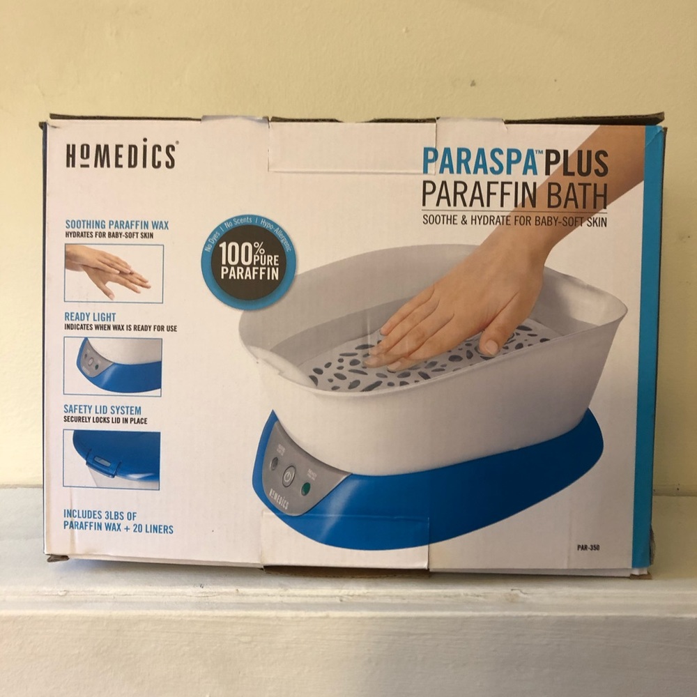 Brand new  paraffin bath with 3lbs of wax